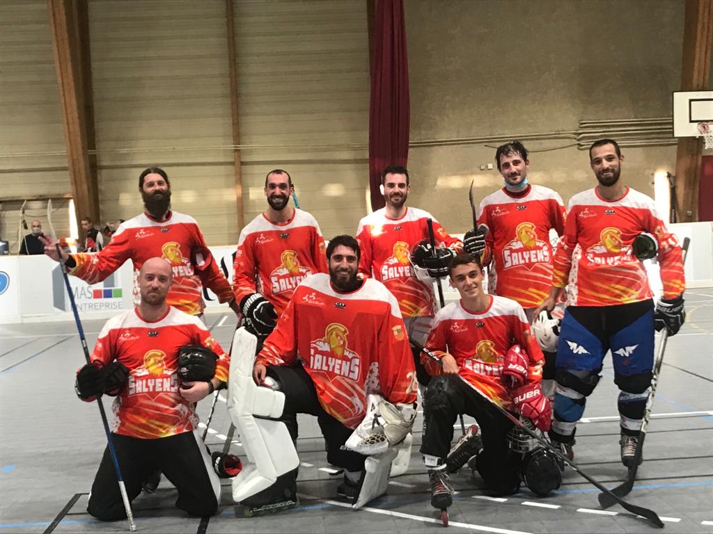 Equipe senior roller hockey Aix en Provence